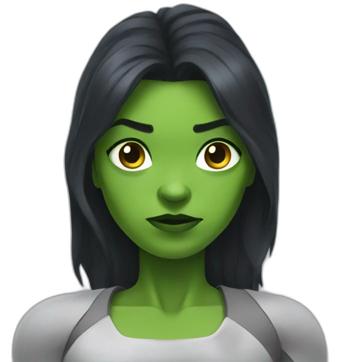 Female Hulk emoji