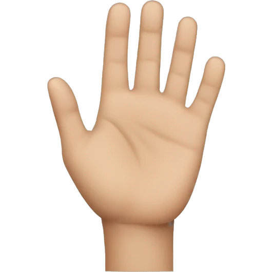 Hand emoji with ring finger down  emoji