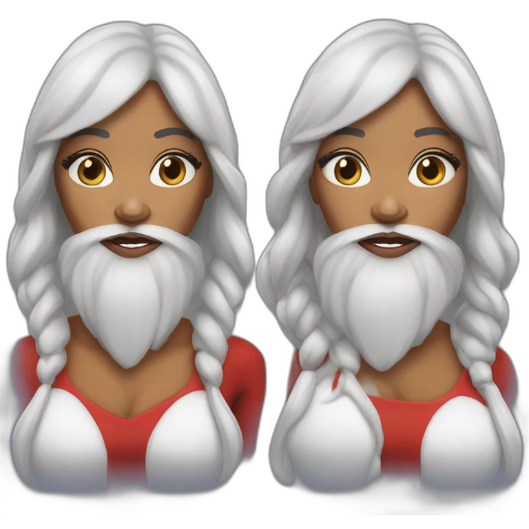 Dawne Johnson is the Santa claus emoji