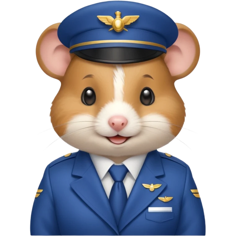 plane hostess hamster emoji