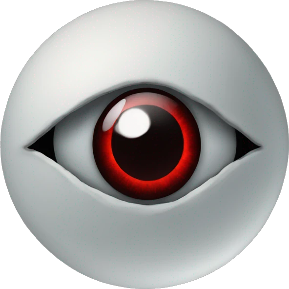 Sharingan eye on moon  emoji