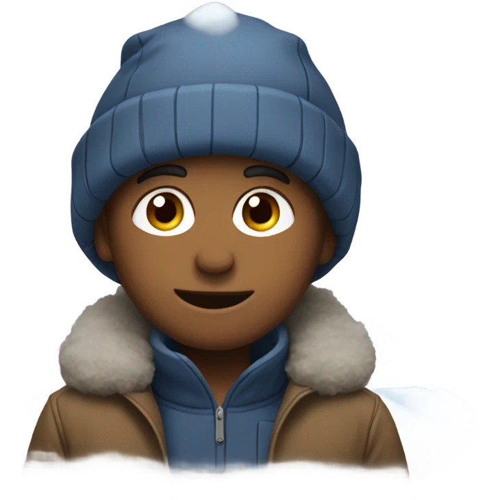 snowing  emoji
