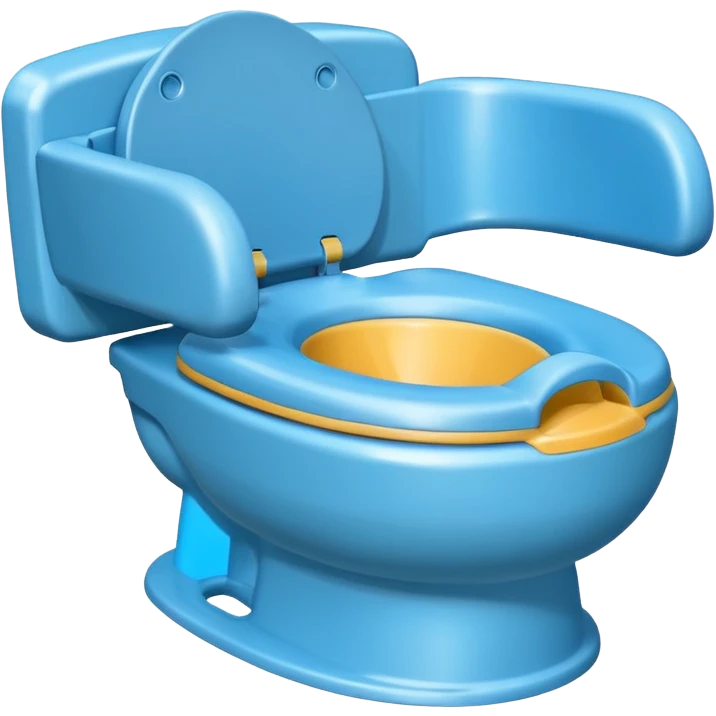 A potty trainer without a person on it emoji