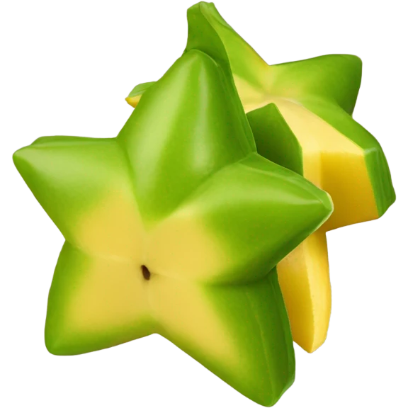 5 star fruit Carambola pieces emoji