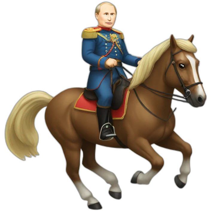 putin on horseback emoji