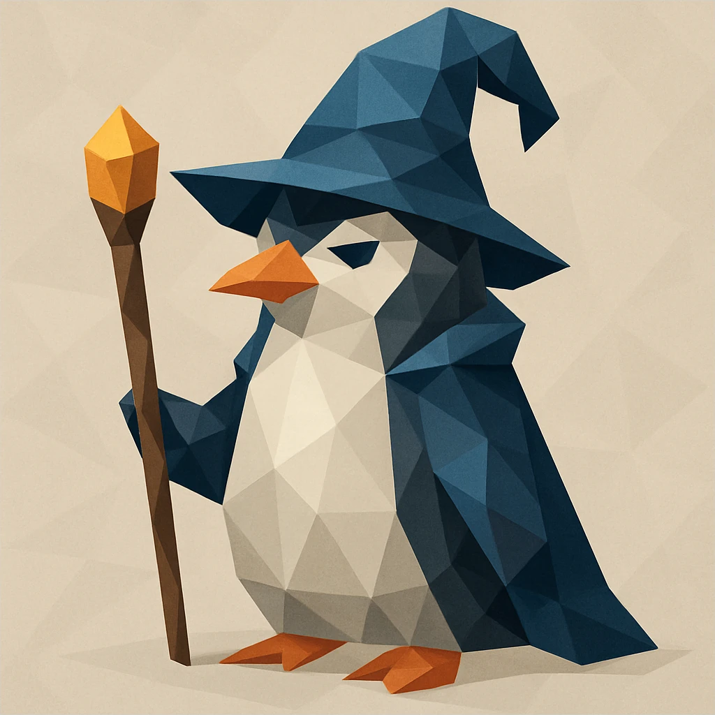Penguin Wizard 3455513223 emoji