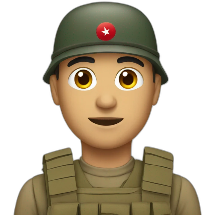 Turkish Soldier emoji