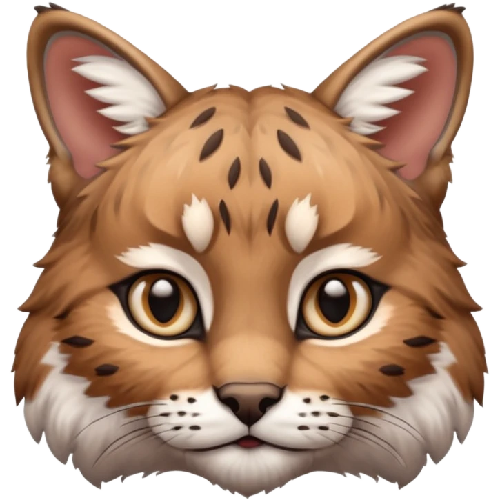 Cute bobcat emoji