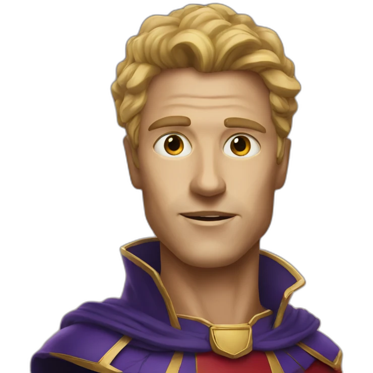 homelander with heat vision emoji