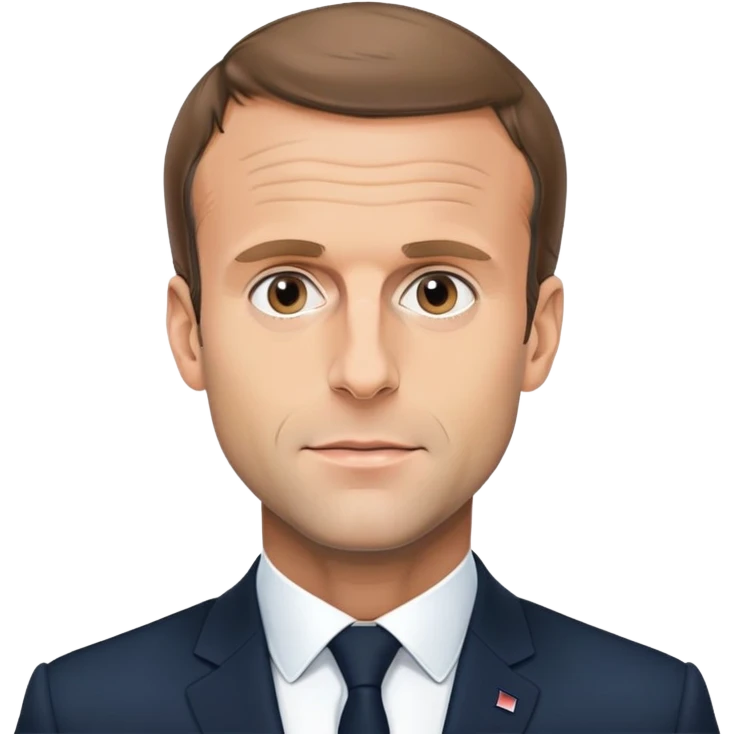 Emmanuel Macron emoji