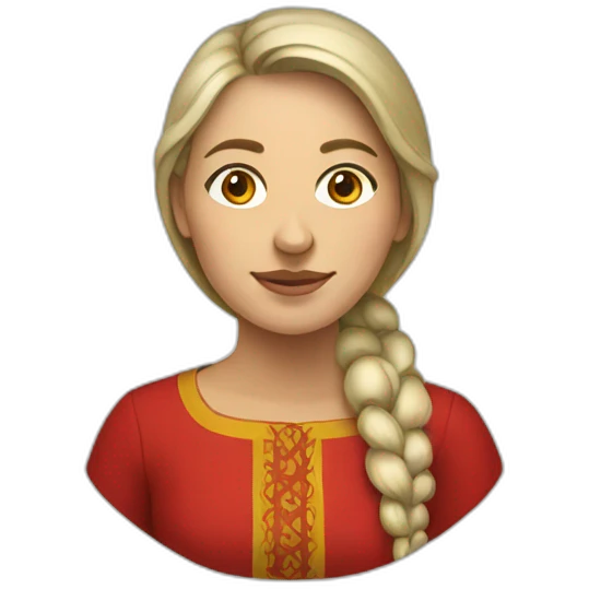 Lithuanian woman emoji