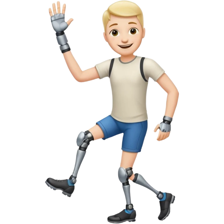 Ich fühle mich fröhlich, weil ich taglich positive Lust habe. Außerdem habe ich gestren Unfall gemacht. Uhhh aber … ich bin stark 💪🏼🦿🦾 emoji