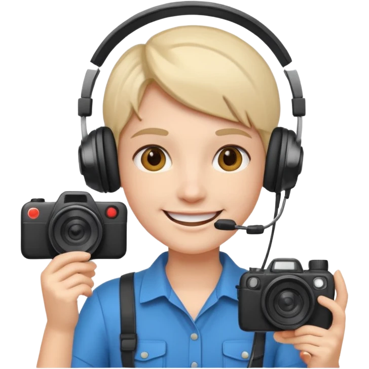 vlogger emoji