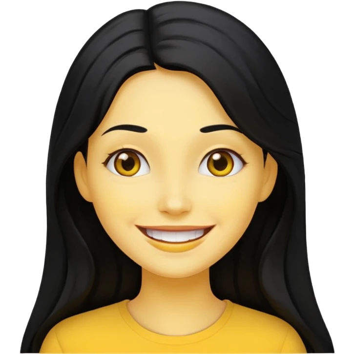 Nake the yellow woman from WhatsApp emoji