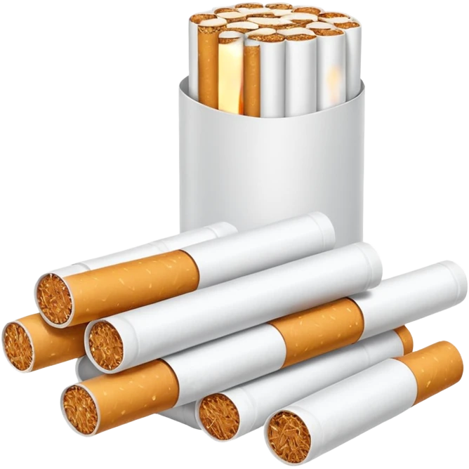 MARLBOROWITH A WHOLE PACK OF CIGARETTES
 emoji