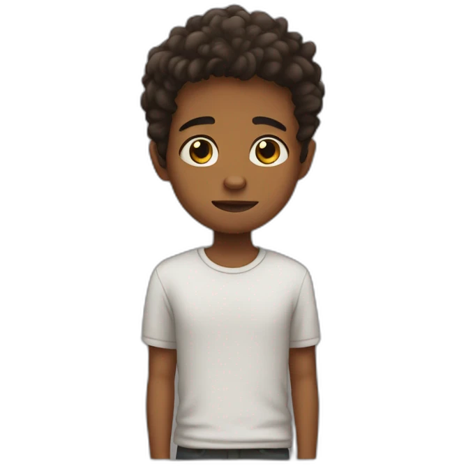 boy is say sorry to his love emoji