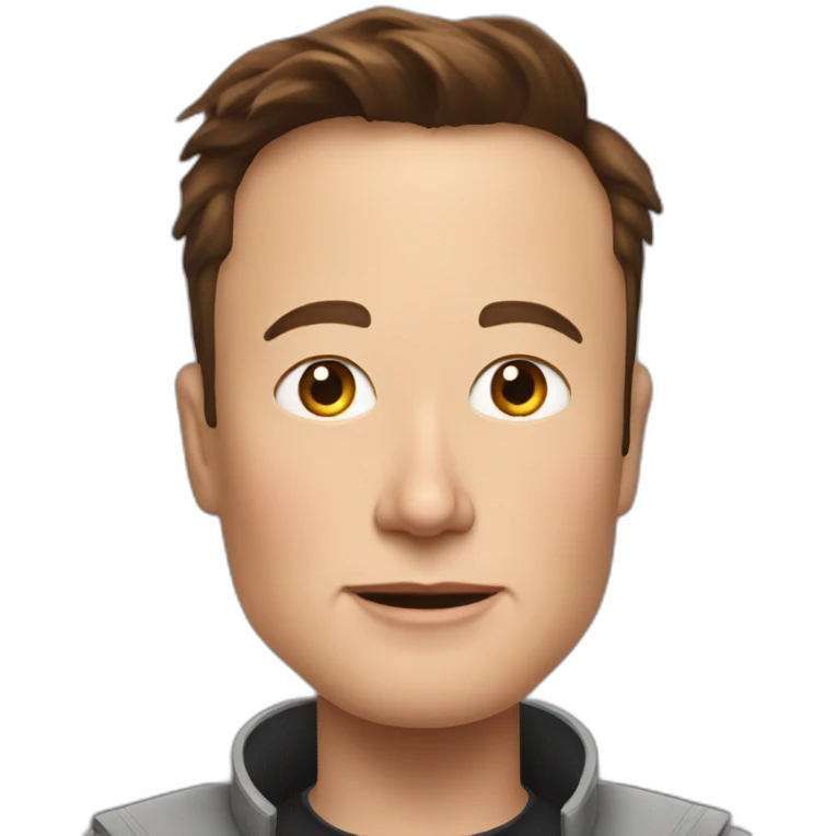 Elon Musk space Karen emoji