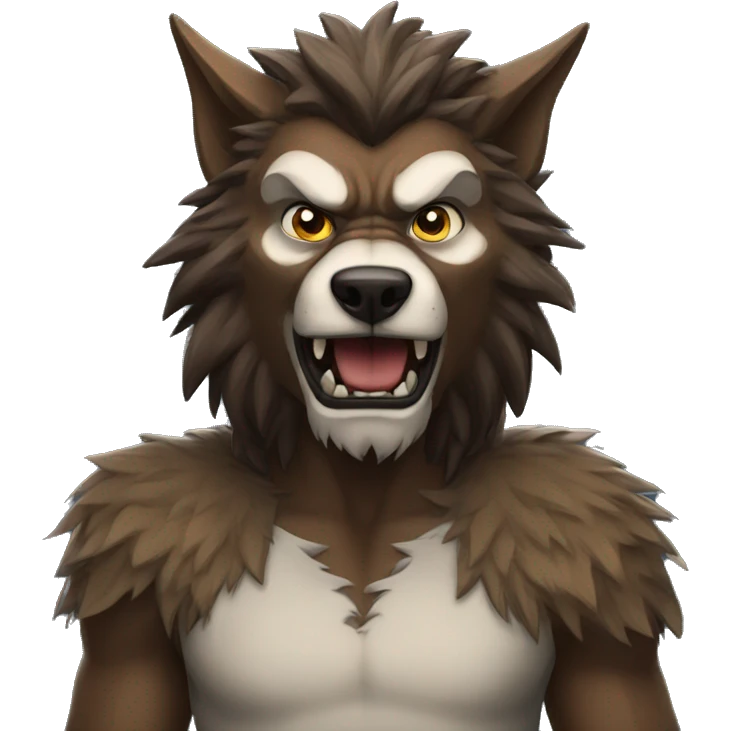 Werewolf emoji