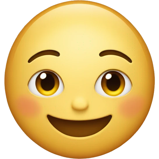 warm smile face emoji
