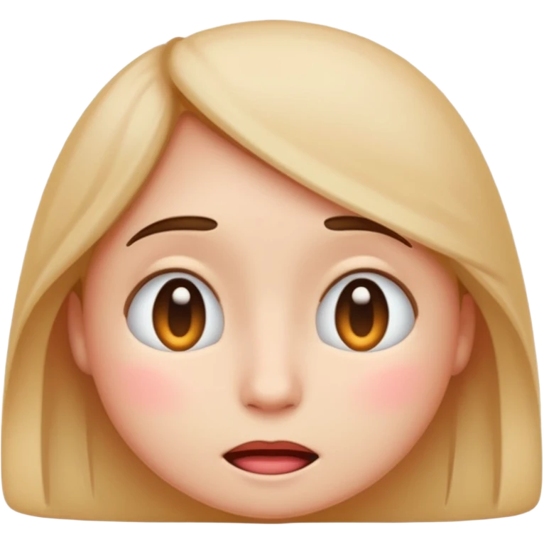 Create a shyness imoji emoji