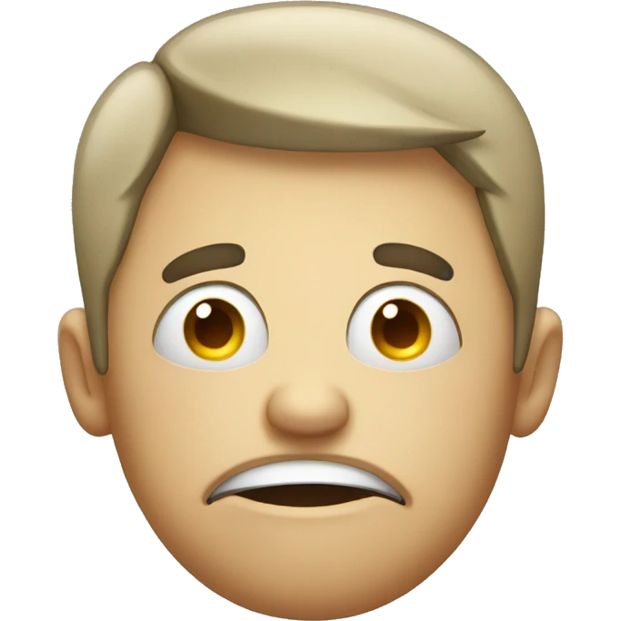 cartoon face with headache emoji