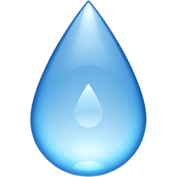 large tear drop emoji