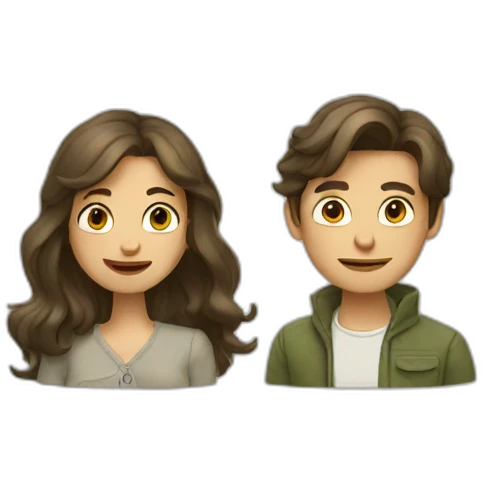 Olive et tom emoji