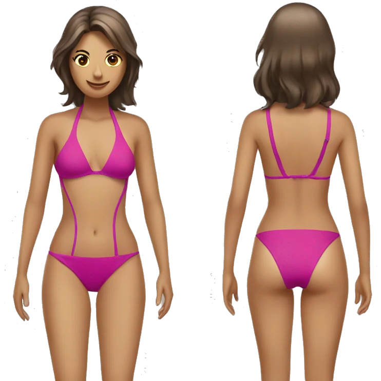 swimsuit bikini emoji