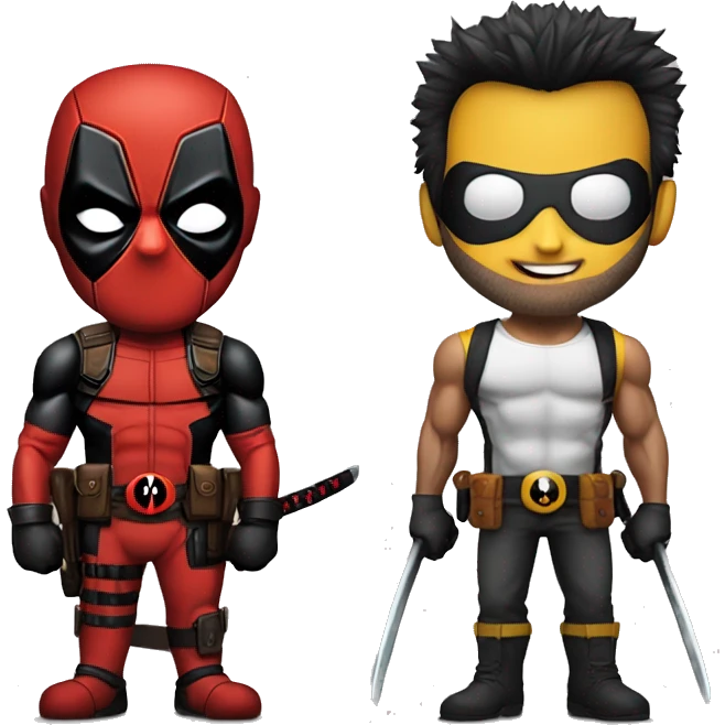 Deadpool and wolverine  emoji