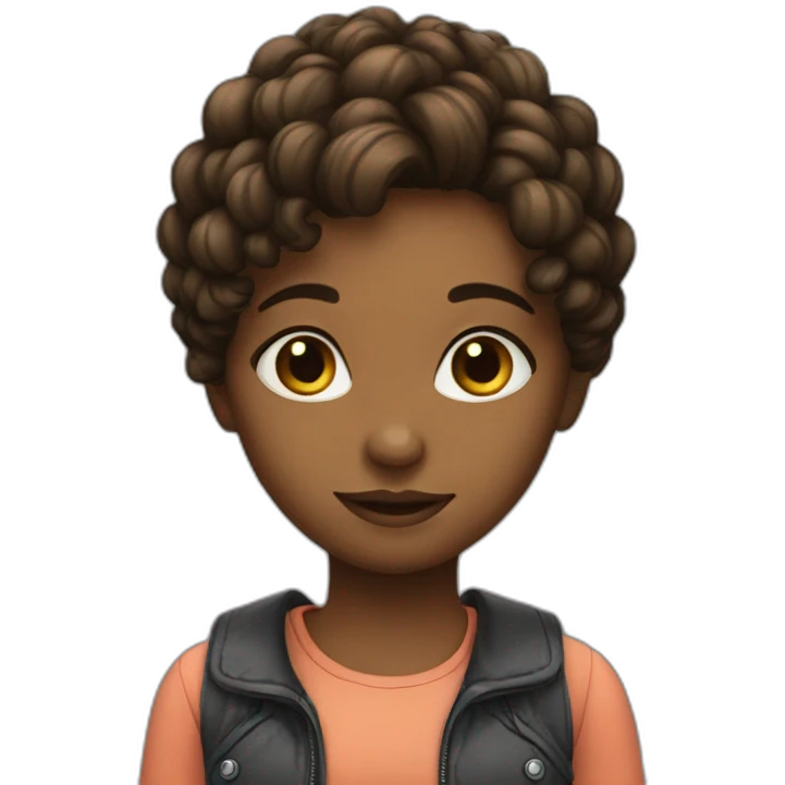 cute girl emoji