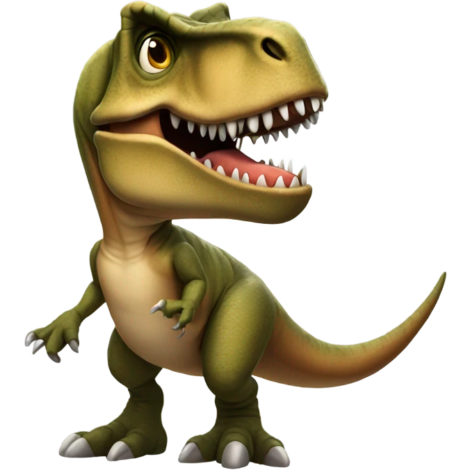 T-Rex flipping you off emoji