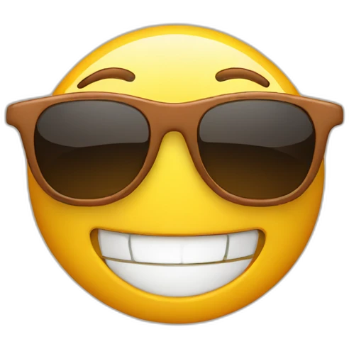 sunglasses smile emoji