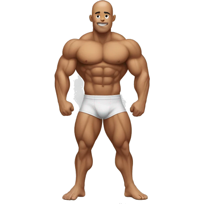 Muscular calves emoji