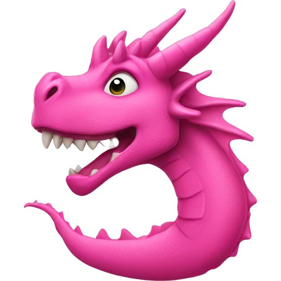 pink dragon emoji