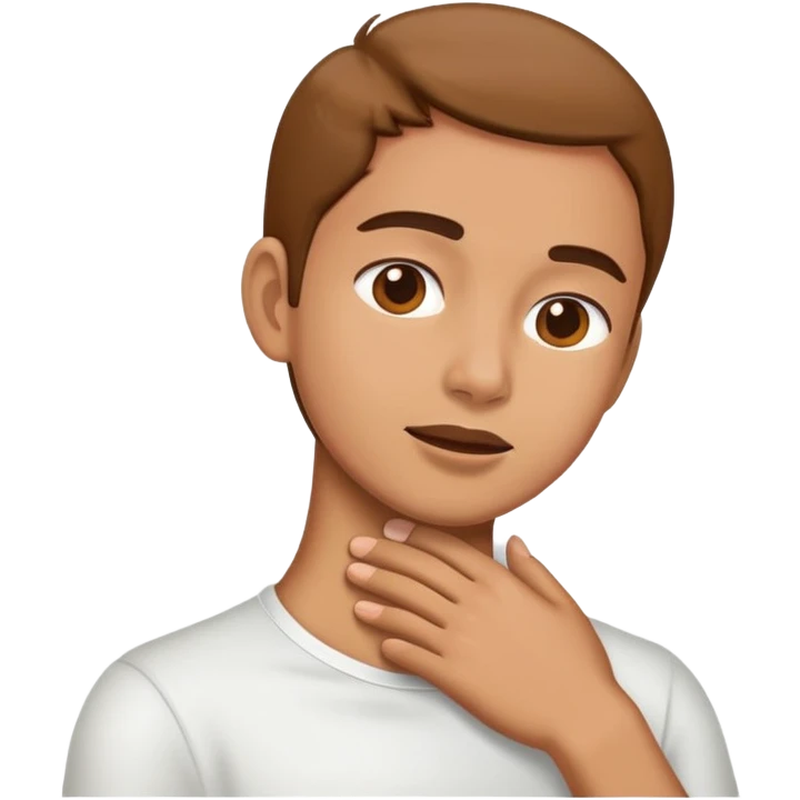 Neck grabbing  emoji