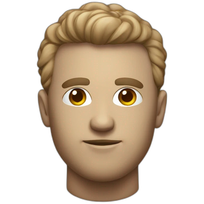 dribbble logo as a mans head emoji