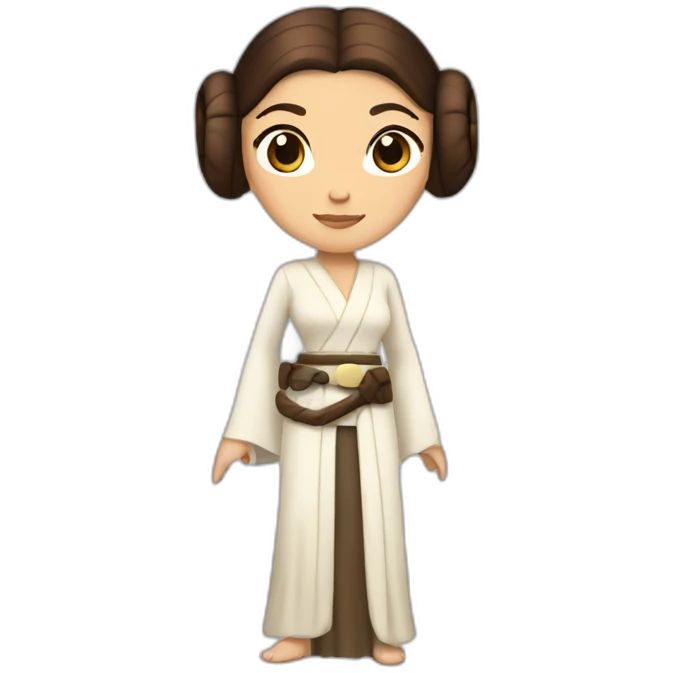 PRINCESS LEIA FULL BODY emoji