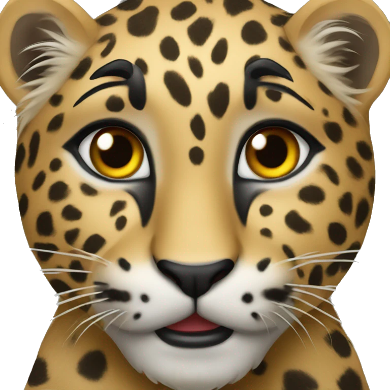 Cuore leopardato emoji