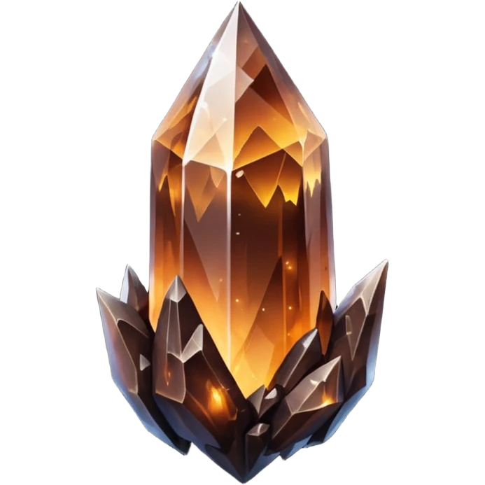 dark brown nebula crystal shard emoji