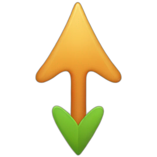 up arrow emoji