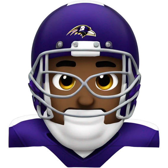 Baltimore Ravens Fan emoji