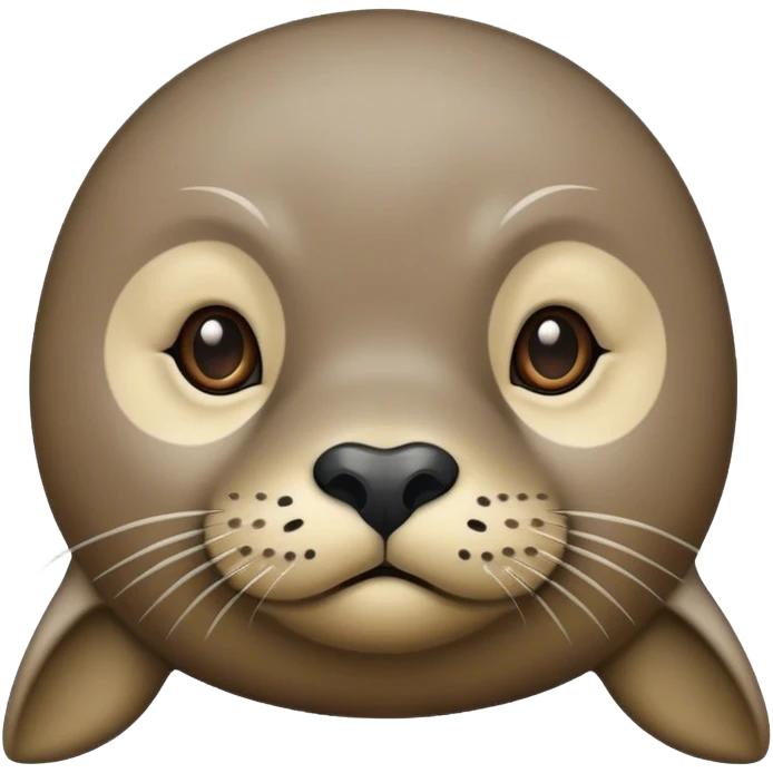seal with unibrow emoji