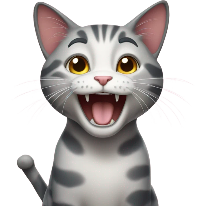 Singing cat emoji
