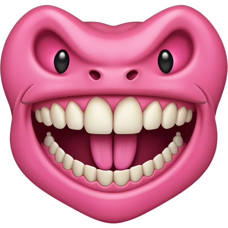 snarl  emoji