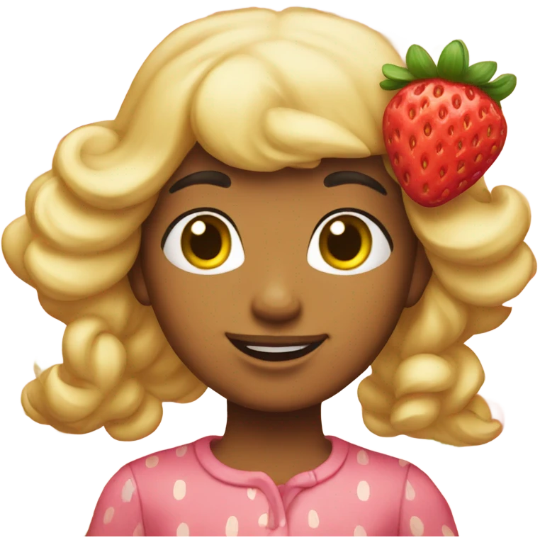 Strawberry shortcake  emoji