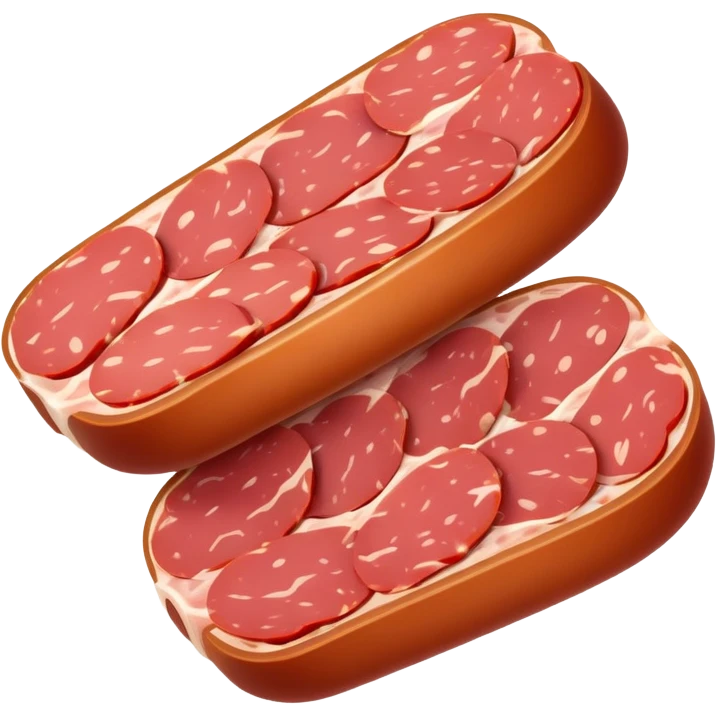 Saucisson sliced  emoji