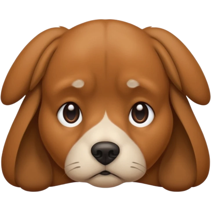 sad dog emoji