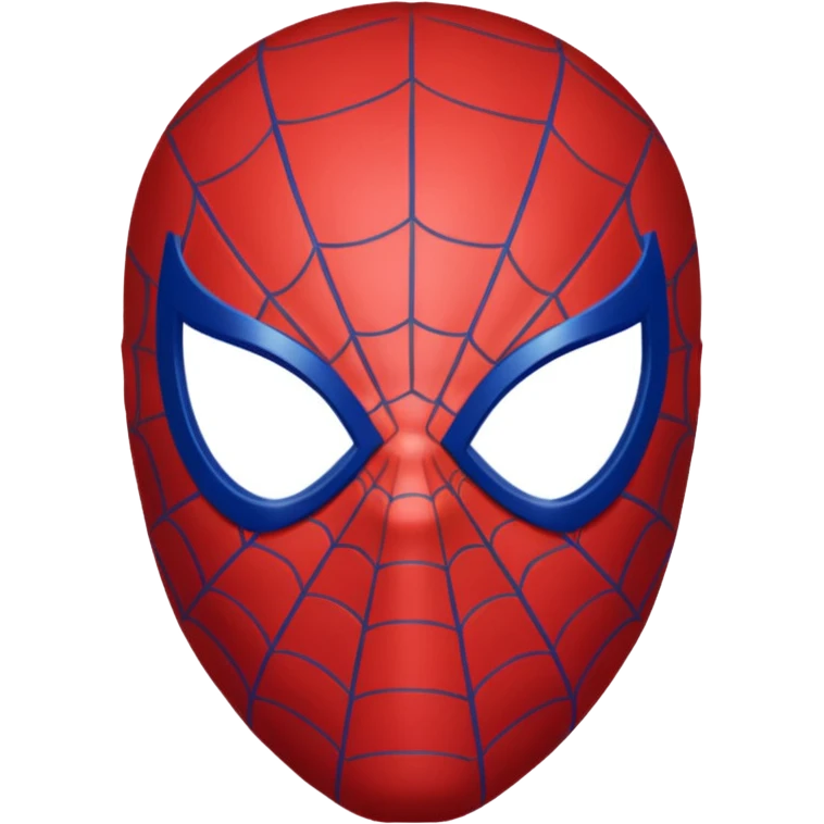Spider man only face emoji