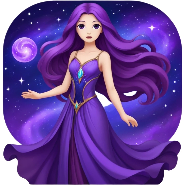 purple galaxy enchantress emoji
