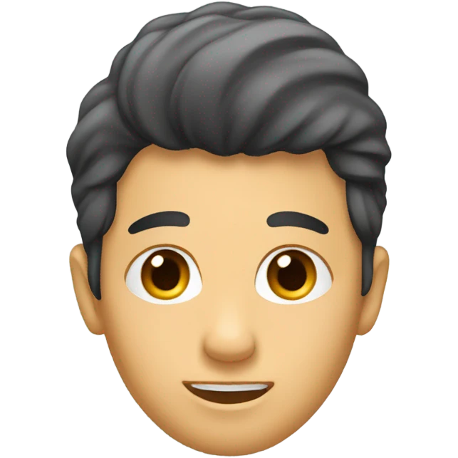 Hair behind ear  emoji